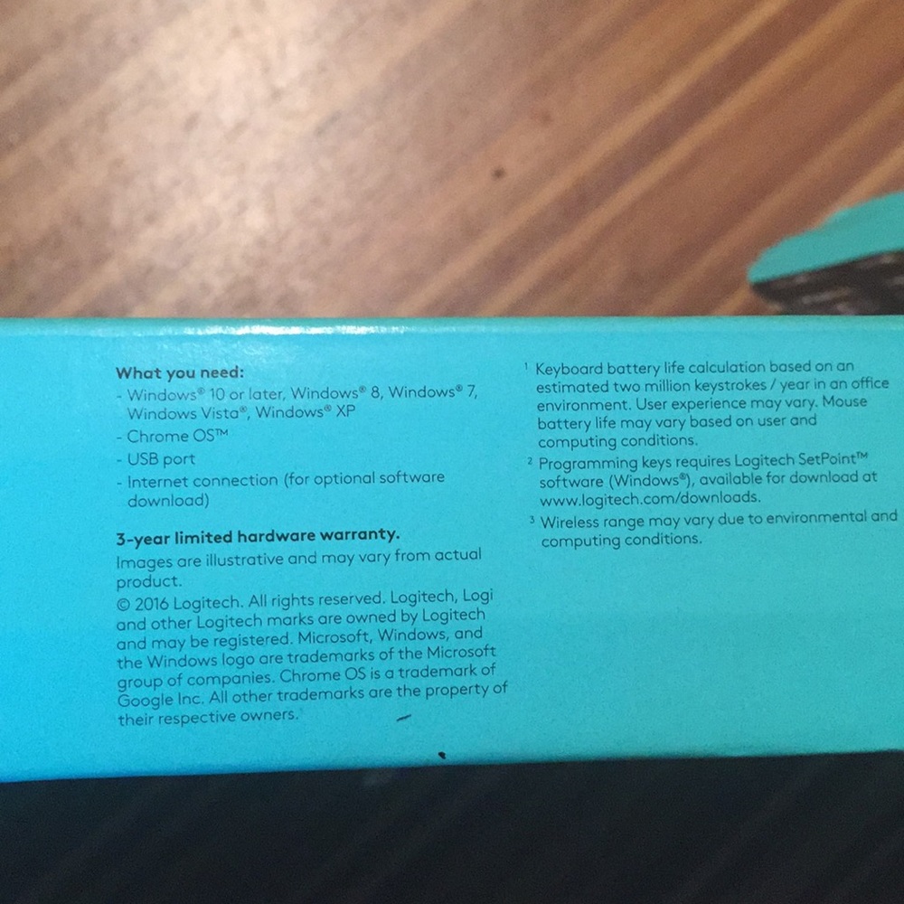 Logitech k360 wireless keyboard - Picture 15 of 16